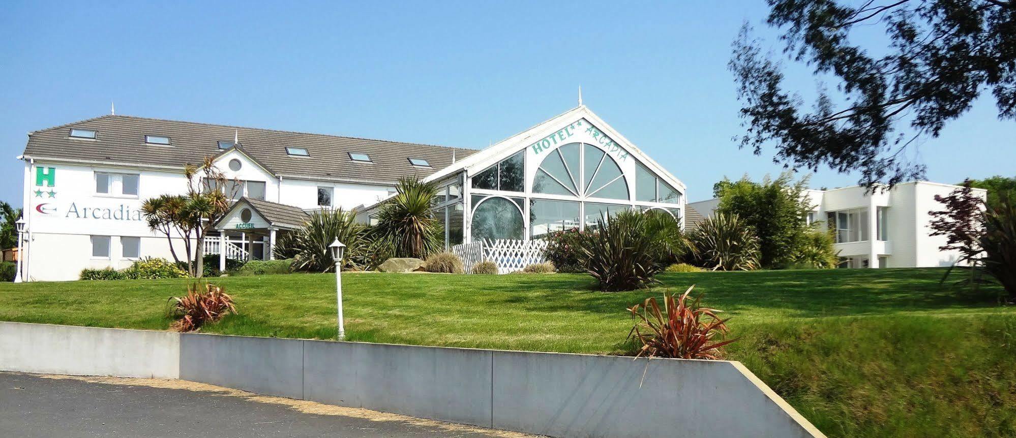 Hotel Arcadia Lannion Exterior foto